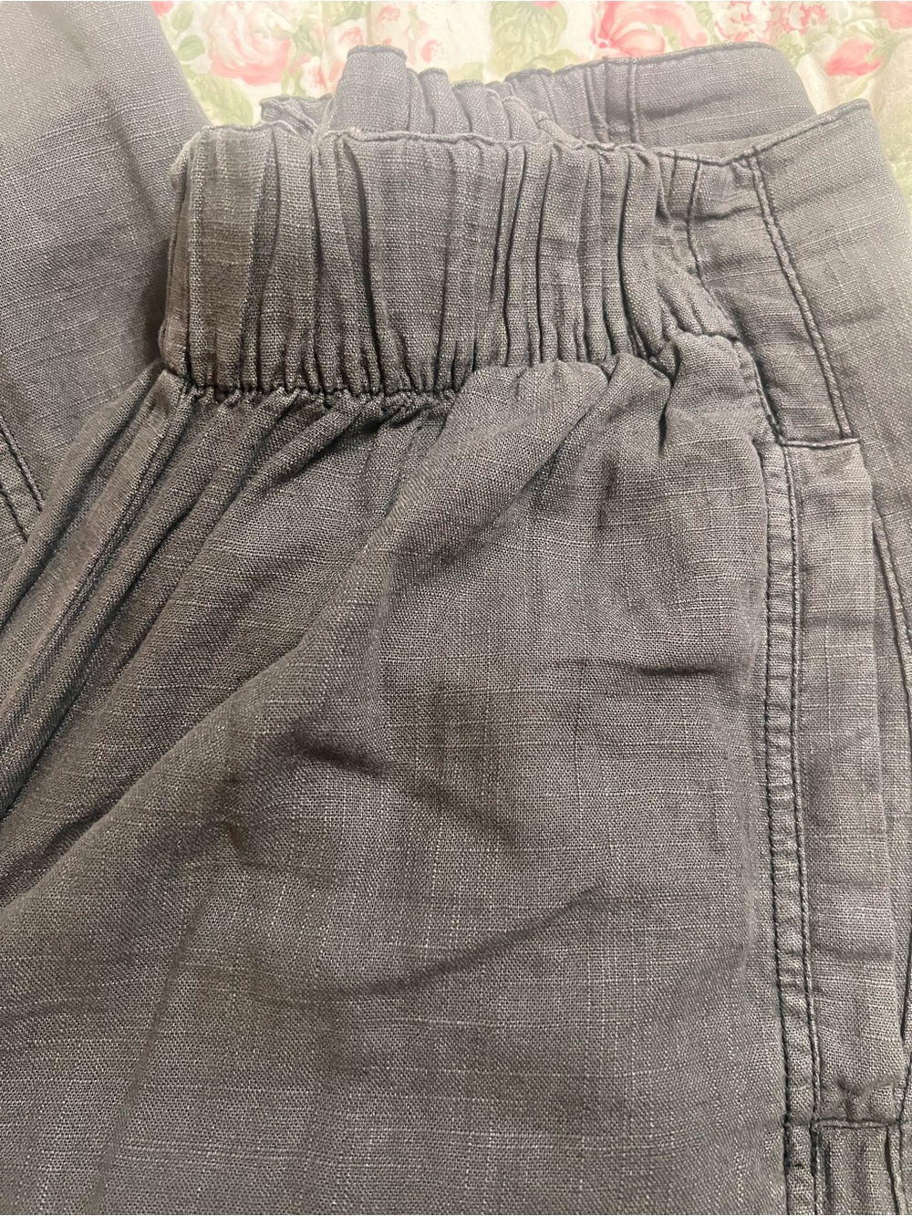 Free People woman’s Elastic-Waist Gray